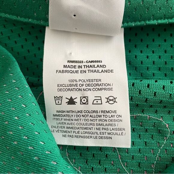 NEW Nike Project Uphoria Button Down Green Mesh Short Sleeve Shirt Sz Small - Picture 8 of 12